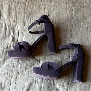 Elegant Black Platform Heels